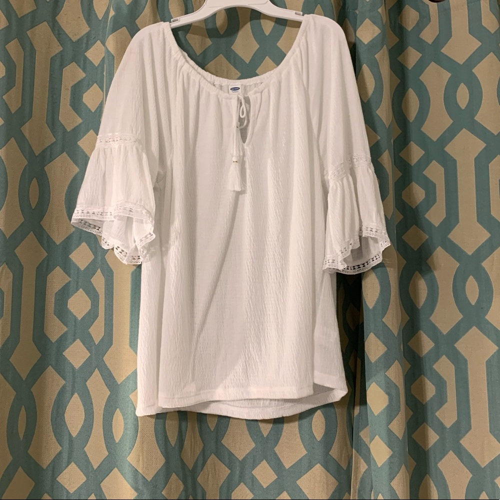 cute white blouse